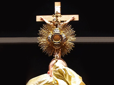 FROM THE VISIBLE TO THE INVISIBLE - EUCHARISTIC ADORATION