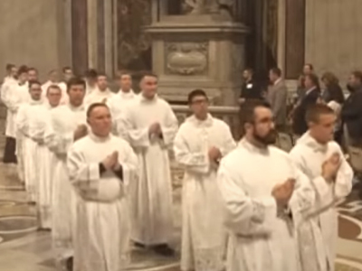 PONTIFICAL NORTH AMERICAN COLLEGE DIACONATE ORDINATIONS