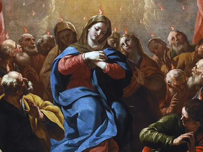 TONGUES OF FIRE ON MOUNT ZION: FROM THE THIRD GLORIOUS MYSTERY OF THE ROSARY